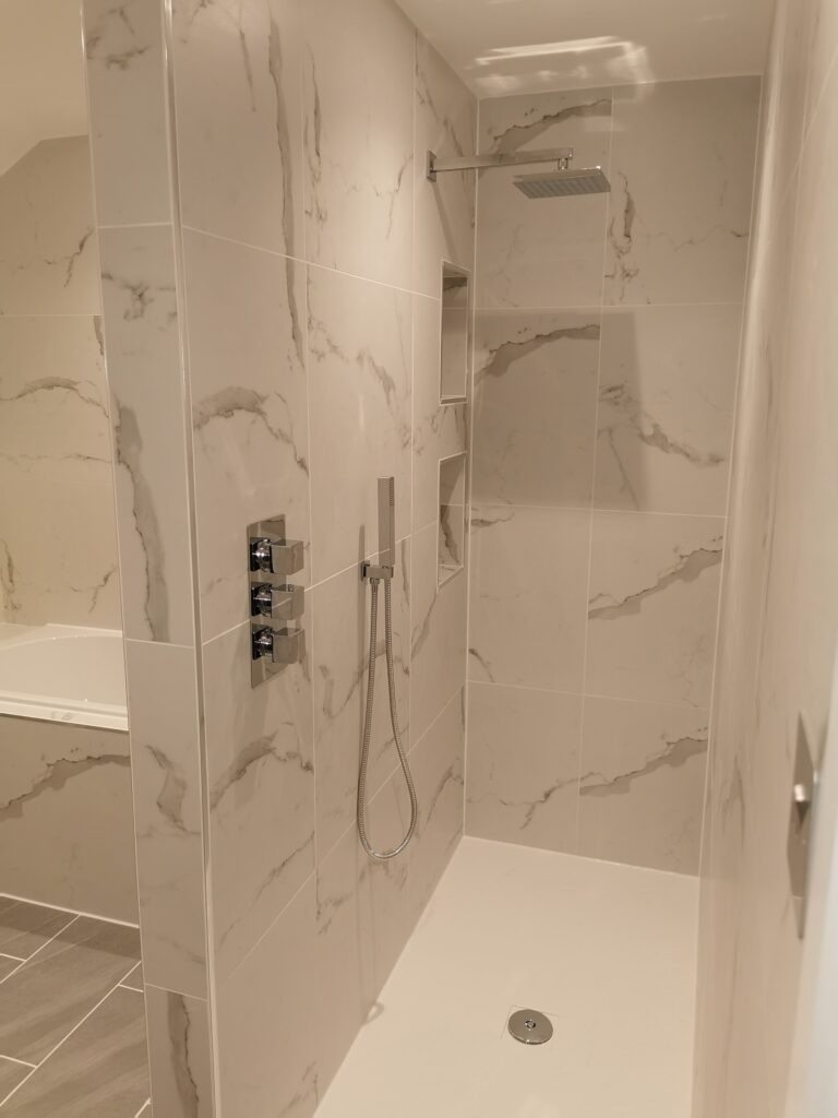 Bathroom home improvements done by Mead Contractors in Norfolk and Suffolk